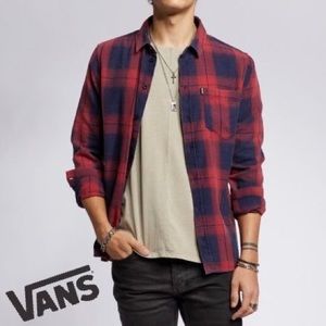 VANS Meridian Flannel Plaid Shirt